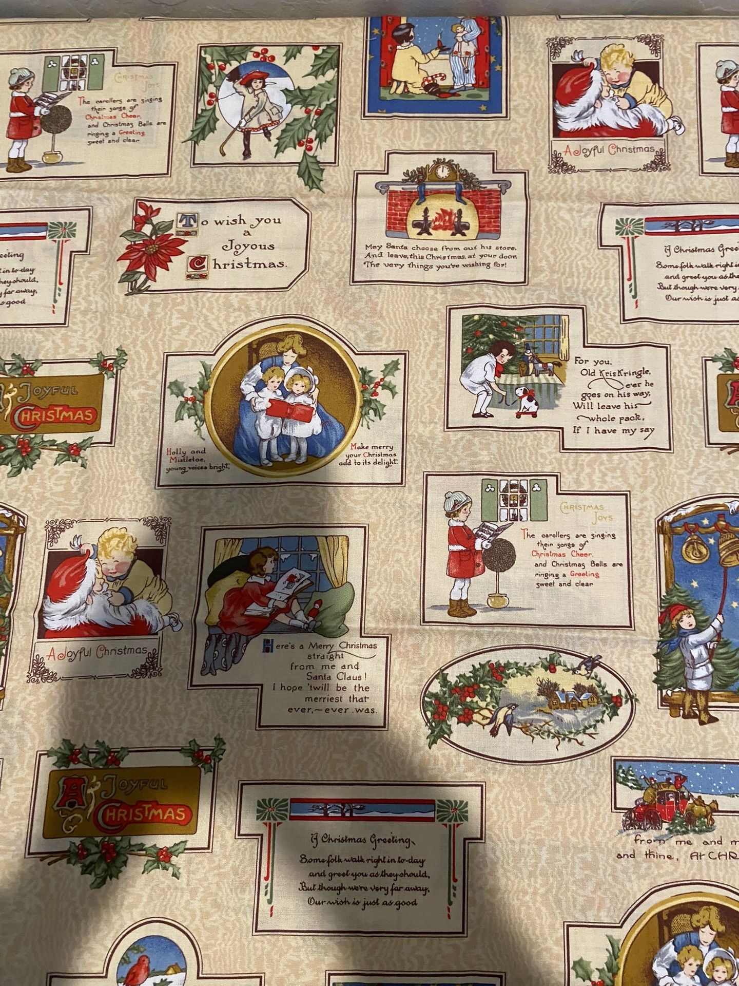 NEW Holiday Fabric by Marcus Brothers