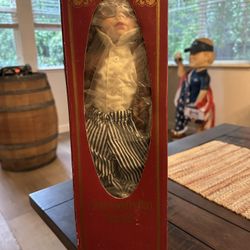 Porcelain Doll Vintage Just Took Out Of Box To Take Photos