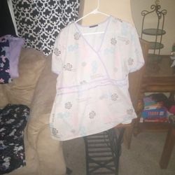 Cherokee Scrub Top 