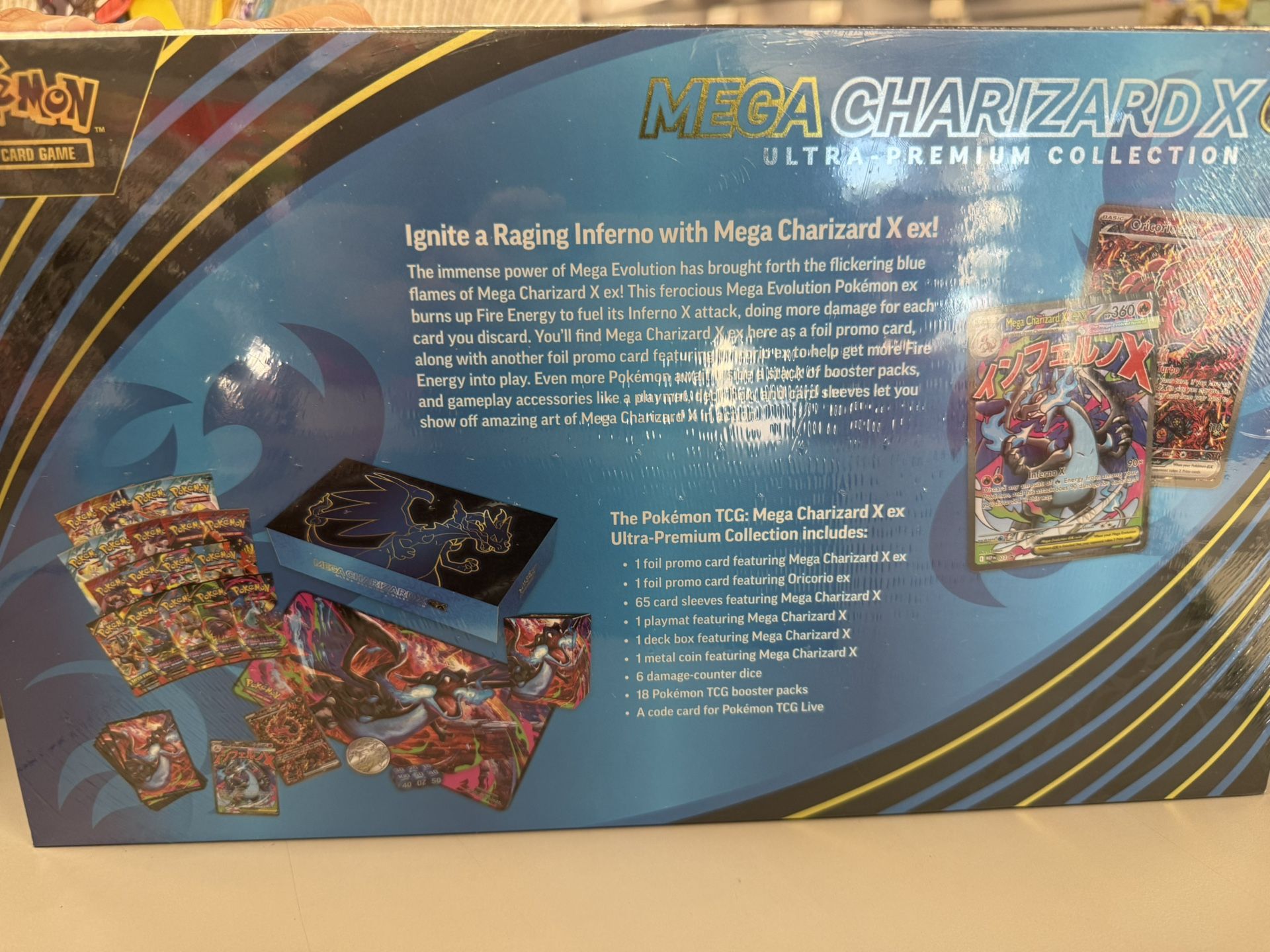 Pokemon Trading Card Game: Mega Charizard X ex Ultra Premium Collection