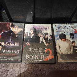 japanese death note dvds