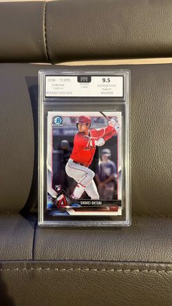 2018 Bowman Chrome Shohei Ohtani Rookie Card Graded 9.5