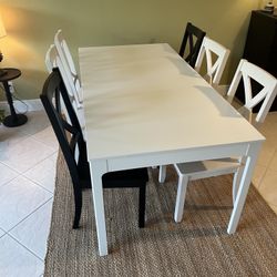 Dining Table And 6 Chairs