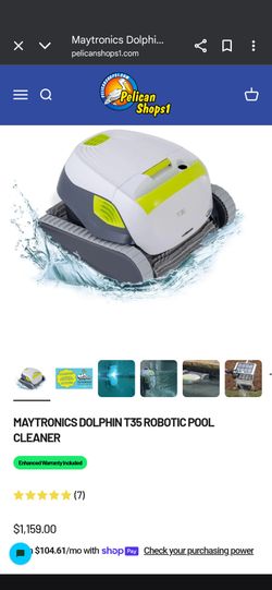 MAYTRONICS DOLPHIN T35 ROBOTIC POOL Cleaner