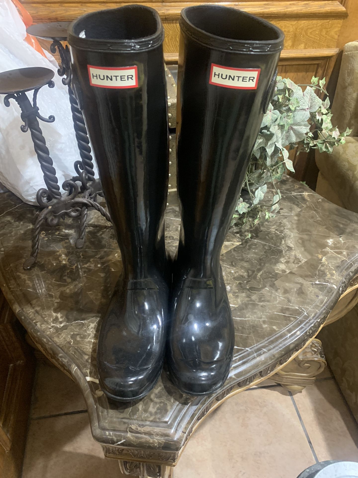 Hunter Rain Boots Size 10