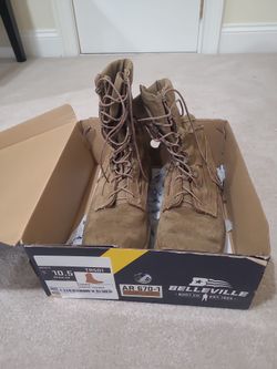 Mens Belleville 8" AMRAP TR501 Athletic Boot 10.5 