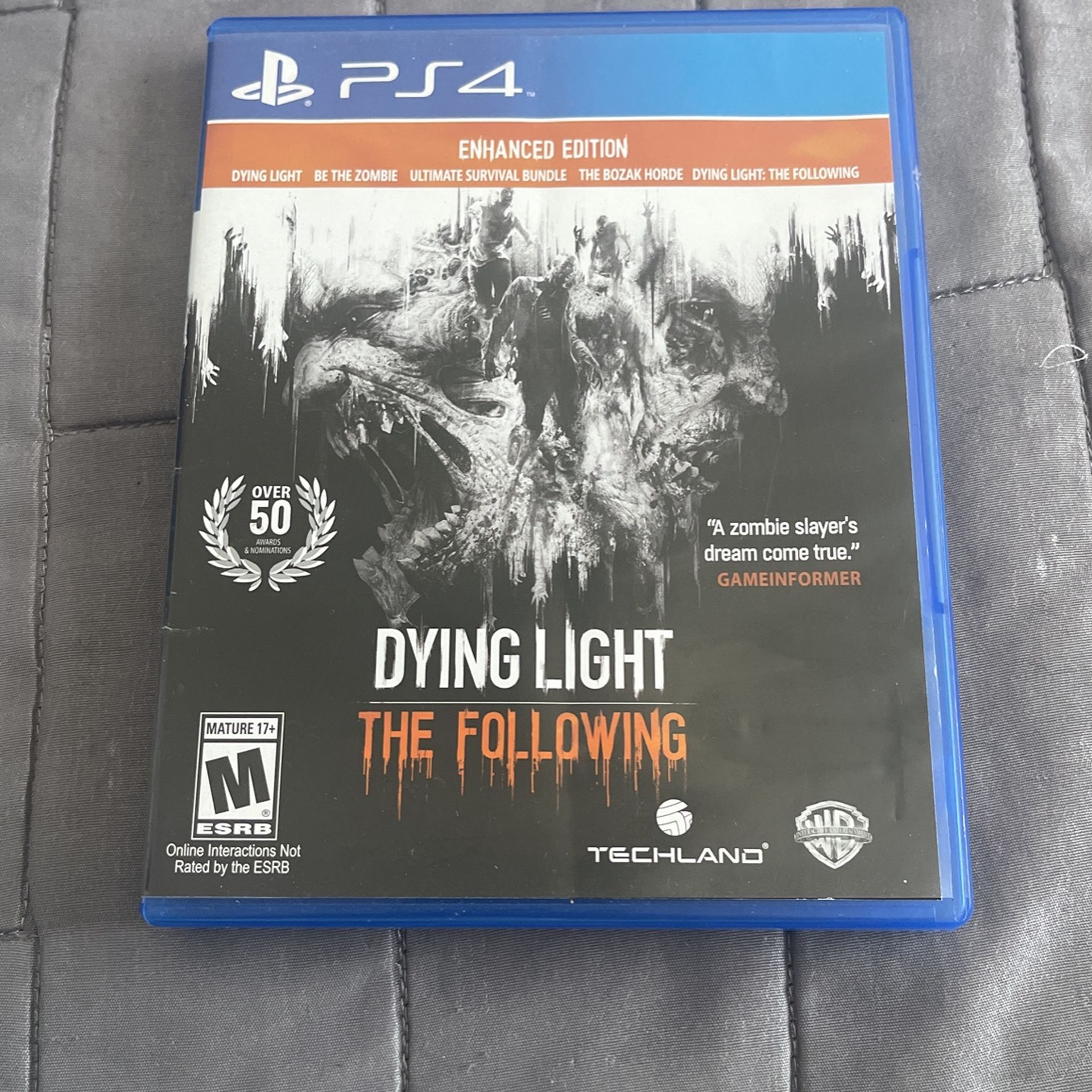 Dying Light: The Following Enhanced Edition - Playstation 4 PS4