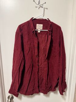 Men’s Corduroy Shirt, Size XL