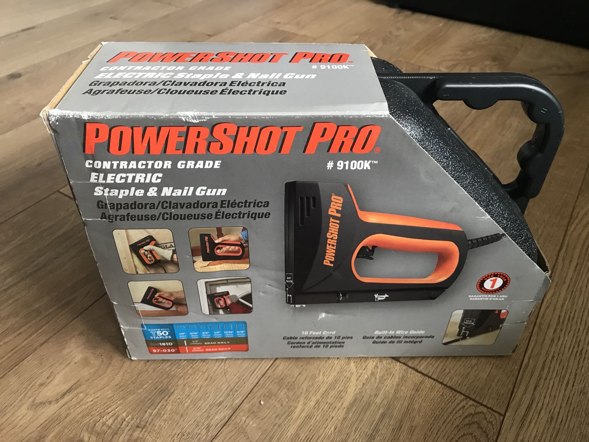 PowerShot Pro Electric Staple & Nail Gun