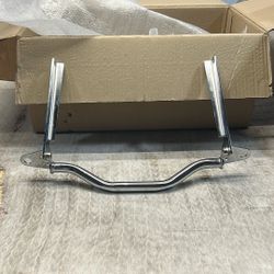 uYGExN Motorcycle accessories Chromed Light Bar Support Compatible with Headlights Compatible With Motorcycles Fits Heritage Softail FLSTF Heritage 20