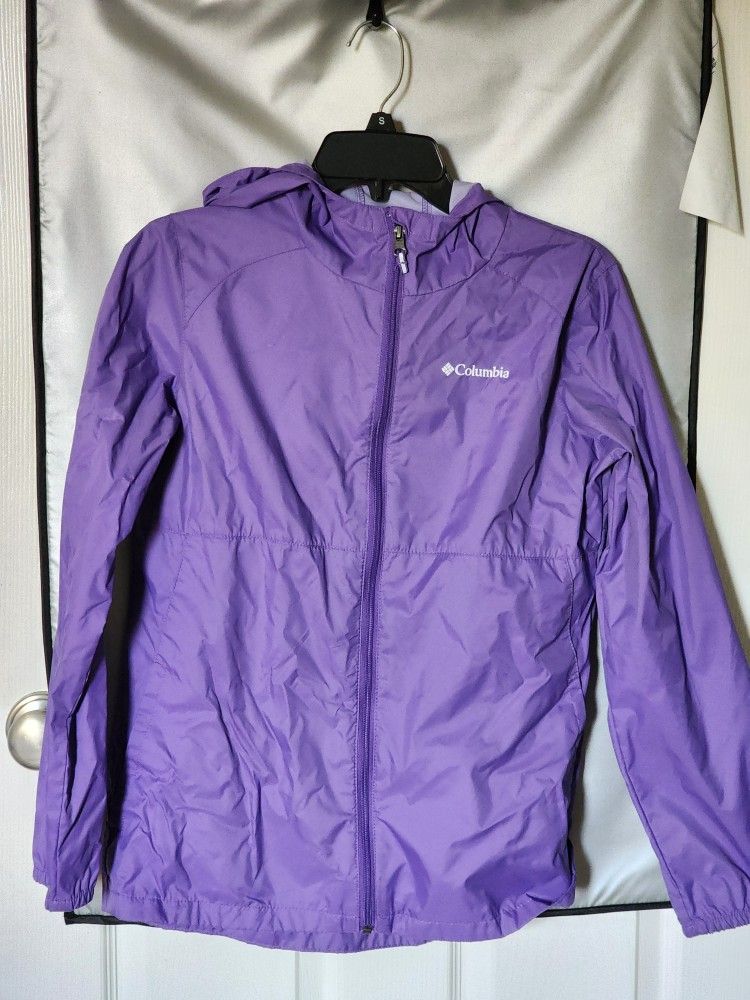 Columbia girl's rain jacket