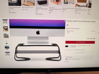 Twelve south curved monitor stand