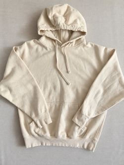 Cream Psalm 62:2 “Never Be Shaken Graphic Hoodie Faith Streetwear Size L