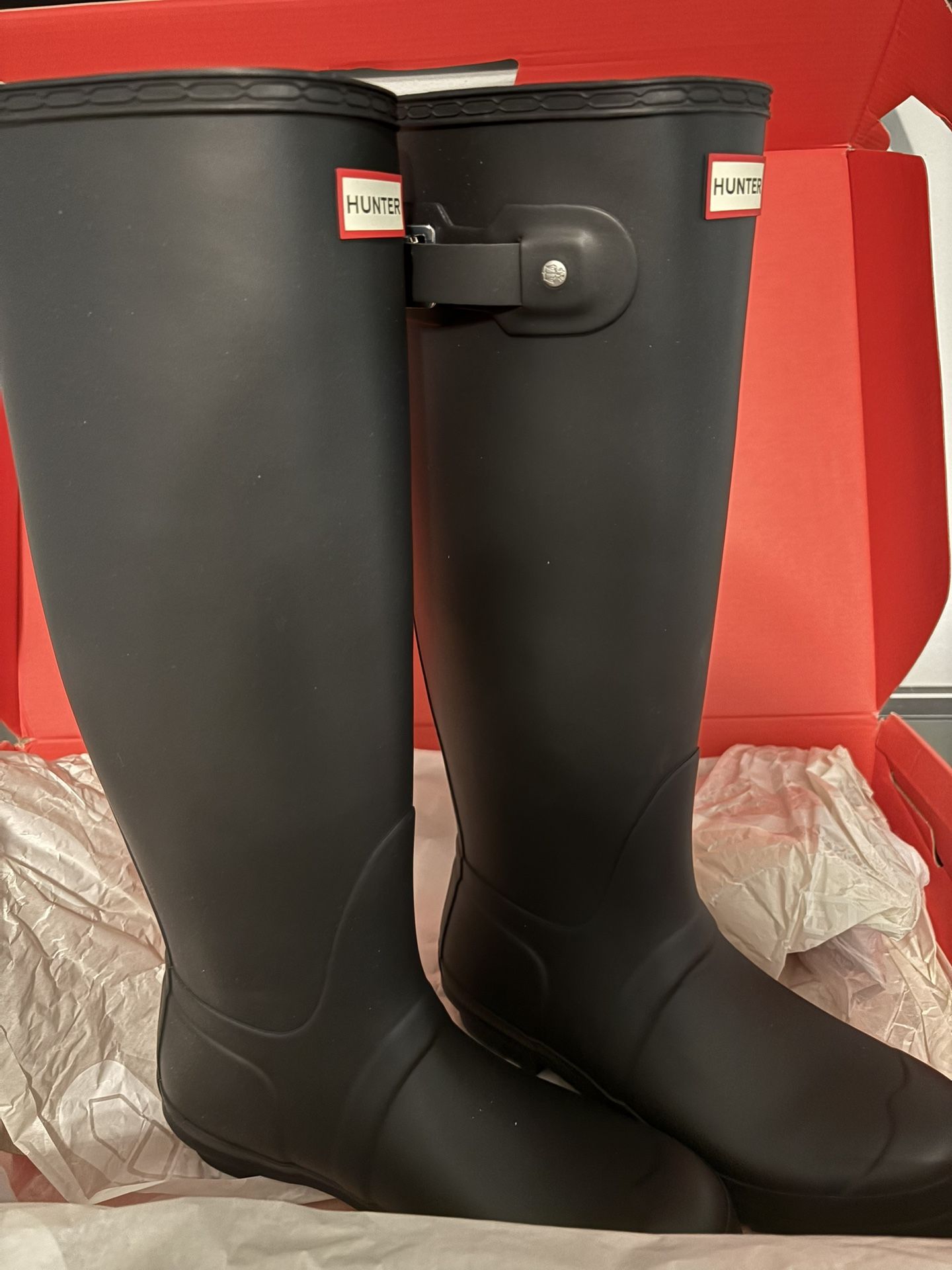 Hunter Women’s Original Tall rain Was Boots