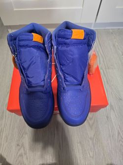 Jordan Air Jordan 1 Retro OG Gatorade High Top Rush Violet Leather AJ5997-555 size 9.5