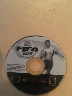 Nintendo GameCube fifa 03
