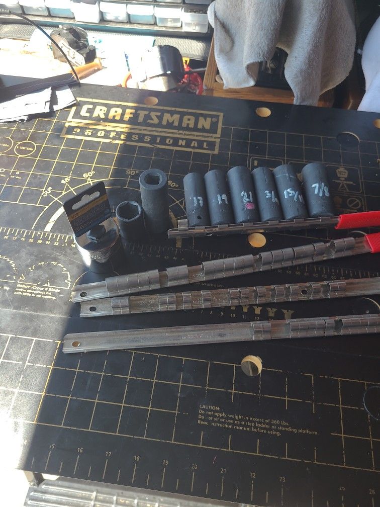 Craftsman 1/2" Deep Sockets