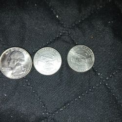 Two-piece Nickels 2004 And George Washington Crossing The Delaware 2021 All In Very Good Shape