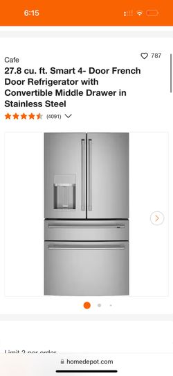 Ge 4 Door Fridge 2.8 