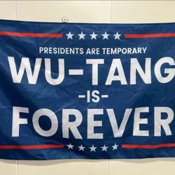 Wu-Tang is forever 3 x 5’ flag