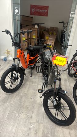 Brand new in box for 1000 HOVCart Ebike for family