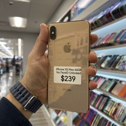 IPhone XS Max 64GB UNLOCKED FACE ID DOESNT WORK