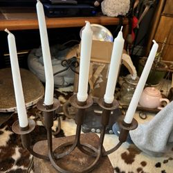 Iron Candle Holder 