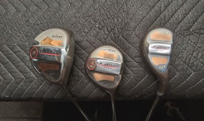 New Ladies R/H Set Of La Jolla Golf Woods