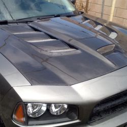 2009 Dodge Charger Carbon Fiber Hood