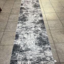 large Premium Branded grey colored Area Rug Runner - 3x16 Feet - R278