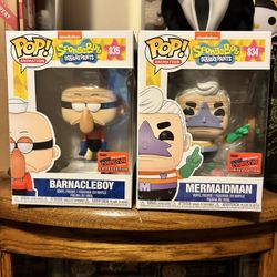 Funko Pop Mermaidman & Barnacle Boy