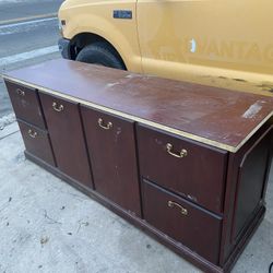 Wooden Cabinet with Drawers