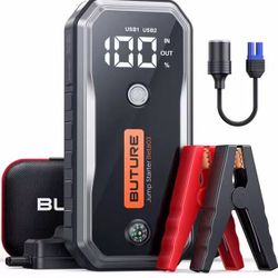 Buture Beta03 Car Battery Jump Starter 5000A丨400 Lumen Wide Angle Light, Built in Compass