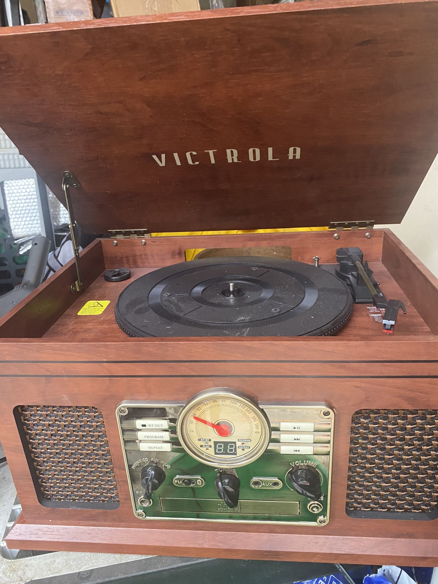 Victrola Classic Wood Bluetooth Record Player 