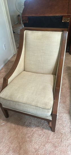 2 Beige, Modern Chairs, And Very Good Condition