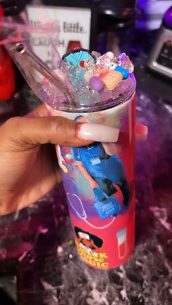 Customized Tumbler With Removable Topper