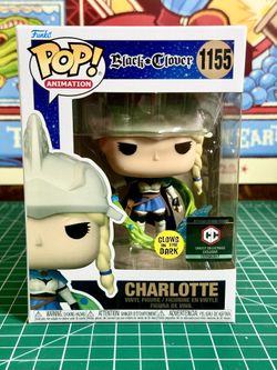 Funko Pop! Black Clover: Charlotte #1155 GITD Chalice Collectibles Exclusive