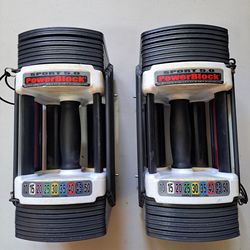 PowerBlock Weights--Sport 5.0 (10 To 50 Lbs)