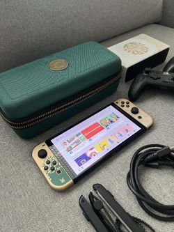 Nintendo Switch OLED Zelda Tears of The Kingdom Edition