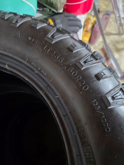 20in tires Goodyear duratrac