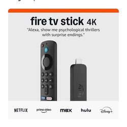 Brand new Unused Amazon FireTV HDMI Stick 
