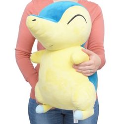 Pokemon Center Exclusive Official Cyndaquil Life Size Jumbo Plush 2022 NEW