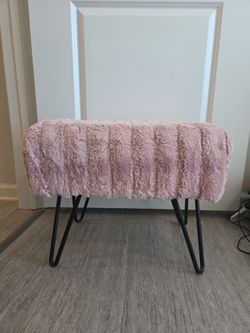 Pink stool