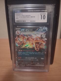 Charizard ex CGC 10 Gem Mint Japanese Holo