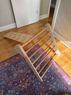 Wood climbing triangle !!