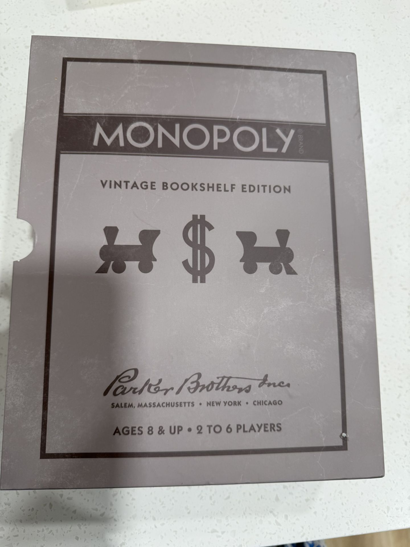 Monopoly Vintage Bookshelf Edition New