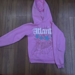 “Sp5der” Pink Atlanta Hoodie