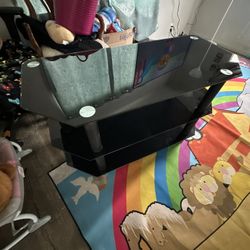 Tempered Glass Tv Stand 