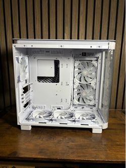 KING 95 WHITE PC CASE + FANS