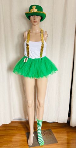 Woman shamrock costume